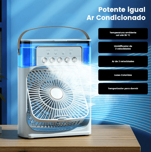 FreezeAir Pro Climatizador Silencioso