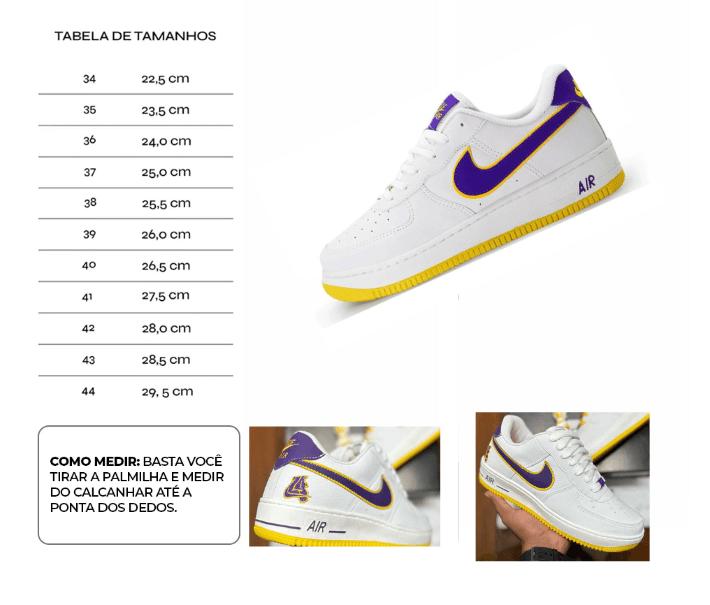 Lakers Nike Air Force