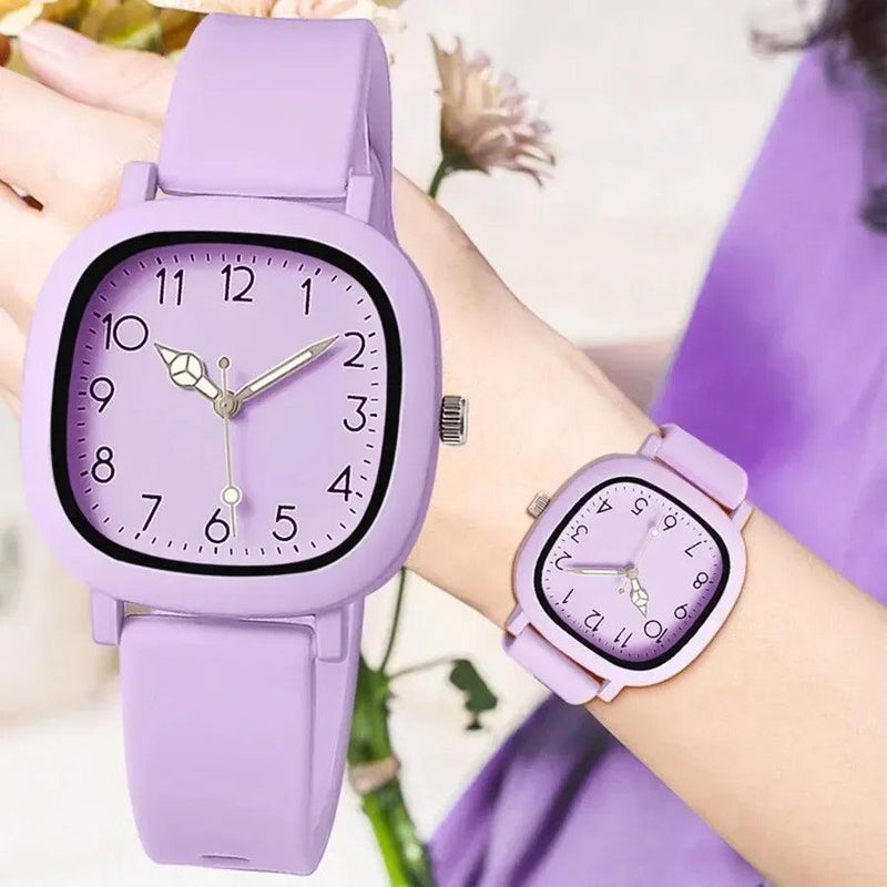 Relógio Feminino Casual ViaShop Jelly Damski Quartz
