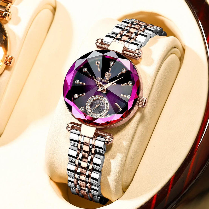 Relógio Importado de Luxo ViaShop Poedagar Diamond