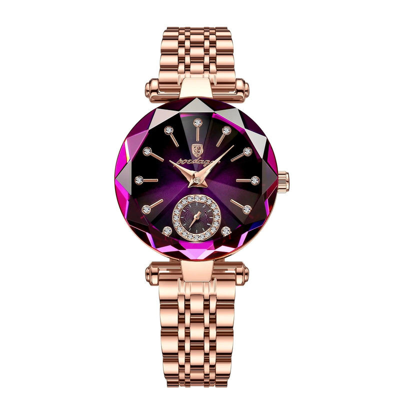 Relógio Importado de Luxo ViaShop Poedagar Diamond