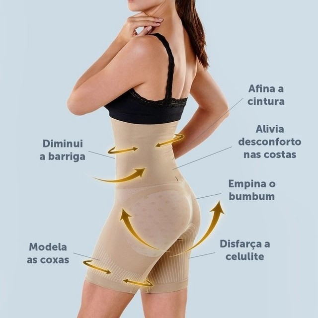 Short CurveFit- Modelador de Cintura e Levanta Bumbum